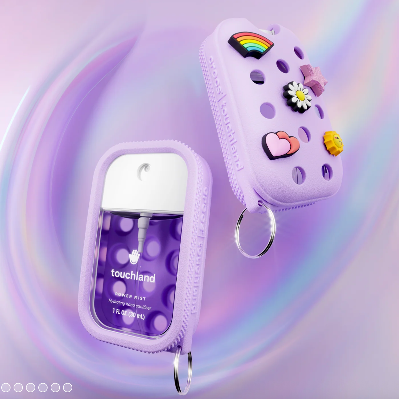 Crocs X Touchland | Hand Mist Case |Pixi elavender 🪻