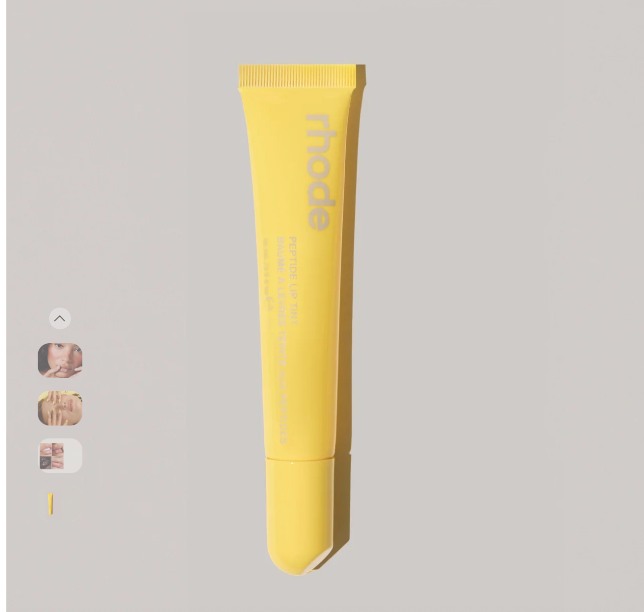Lemontini 🍋 | Shimmery Sheer gold | Rhode | Peptide Lip Tint