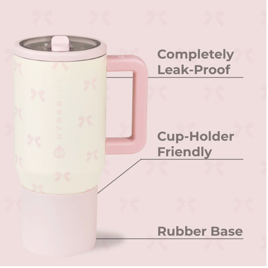 Bows 🎀 | Hydrojug Traveler 591 ml | 20 oz
