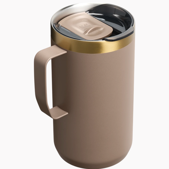 Stanley Stay Hot Camp Mug Espresso Gold | 709.76 ml | 24 oz ☕️