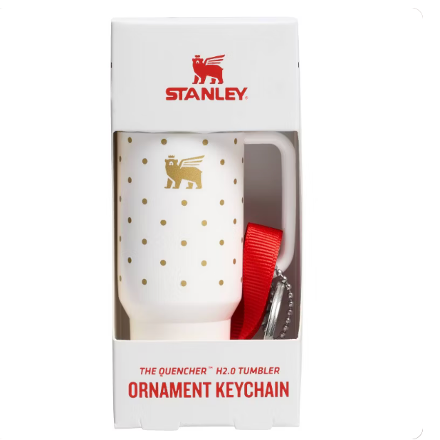Frost polka dots | Llavero | The Quencher H2.0 Tumbler Keychain ✨