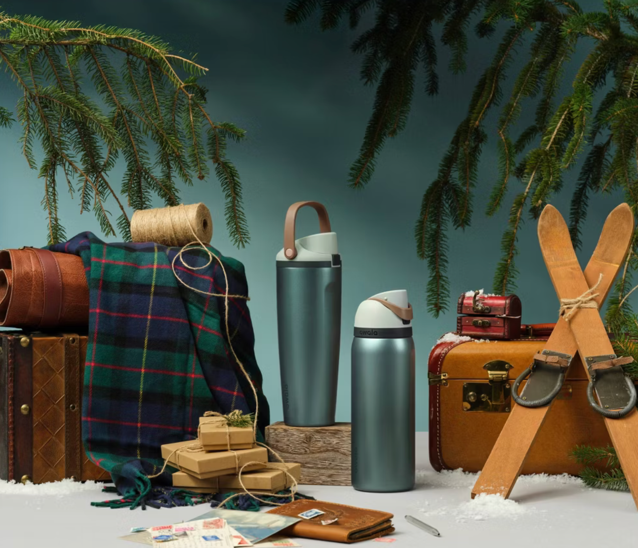 Winter Green 🌲 | Owala FreeSip Sway | 30 oz