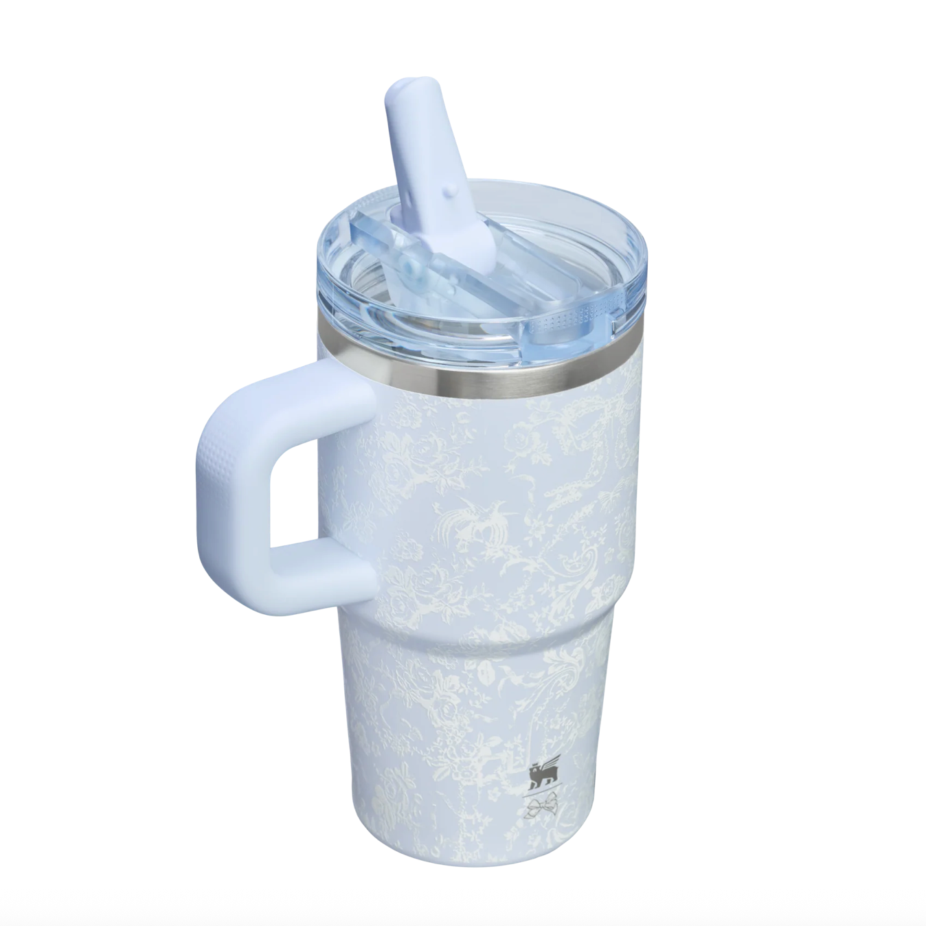 Toscana Toile Alpine Blue 🦋 | Stanley 1913 x LoveShackFancy Holiday Quencher ProTour Flip Straw Tumbler | 20 oz | 591 ml
