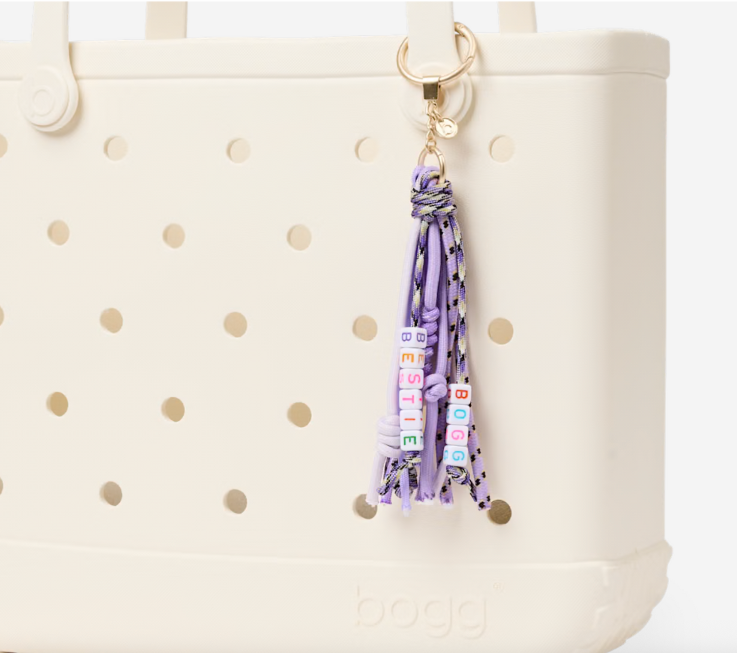 Bogg'd & Charmed | Llavero bogg bag lila