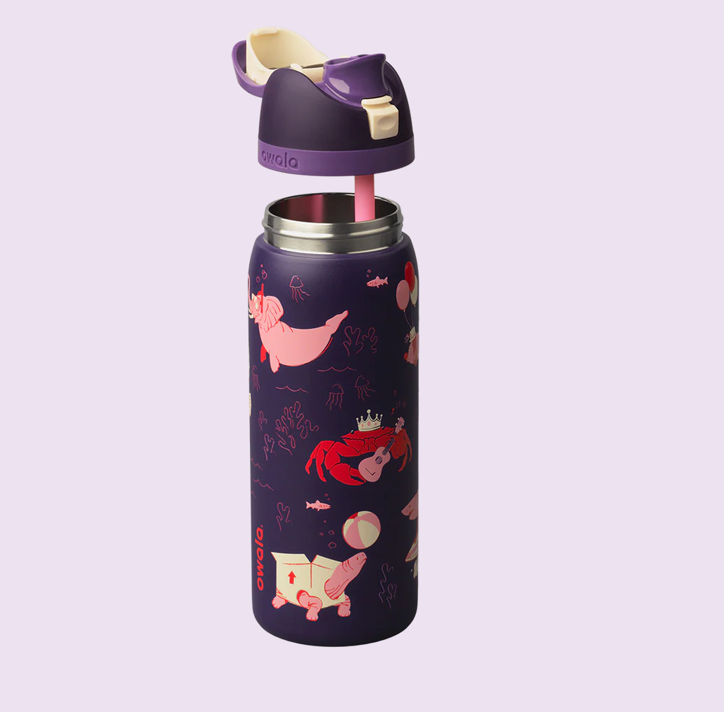 Go Halvsies 🦀💜 | Owala FreeSip 946 ml | 32 oz