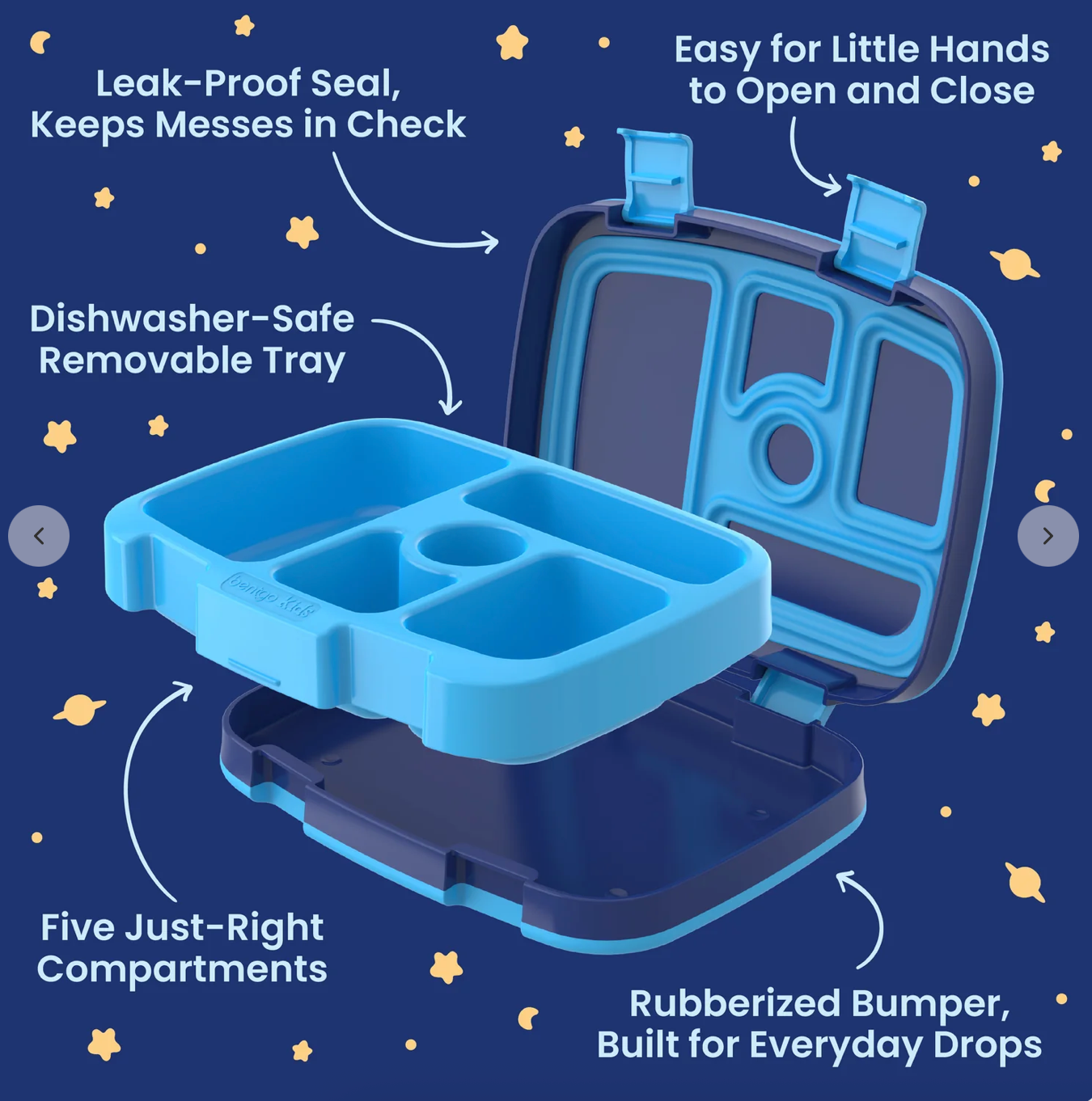 Bentgo + Bluey Kids Prints Lunch Box | Lonchera Bentgo 💙 | Bluey´s Universe