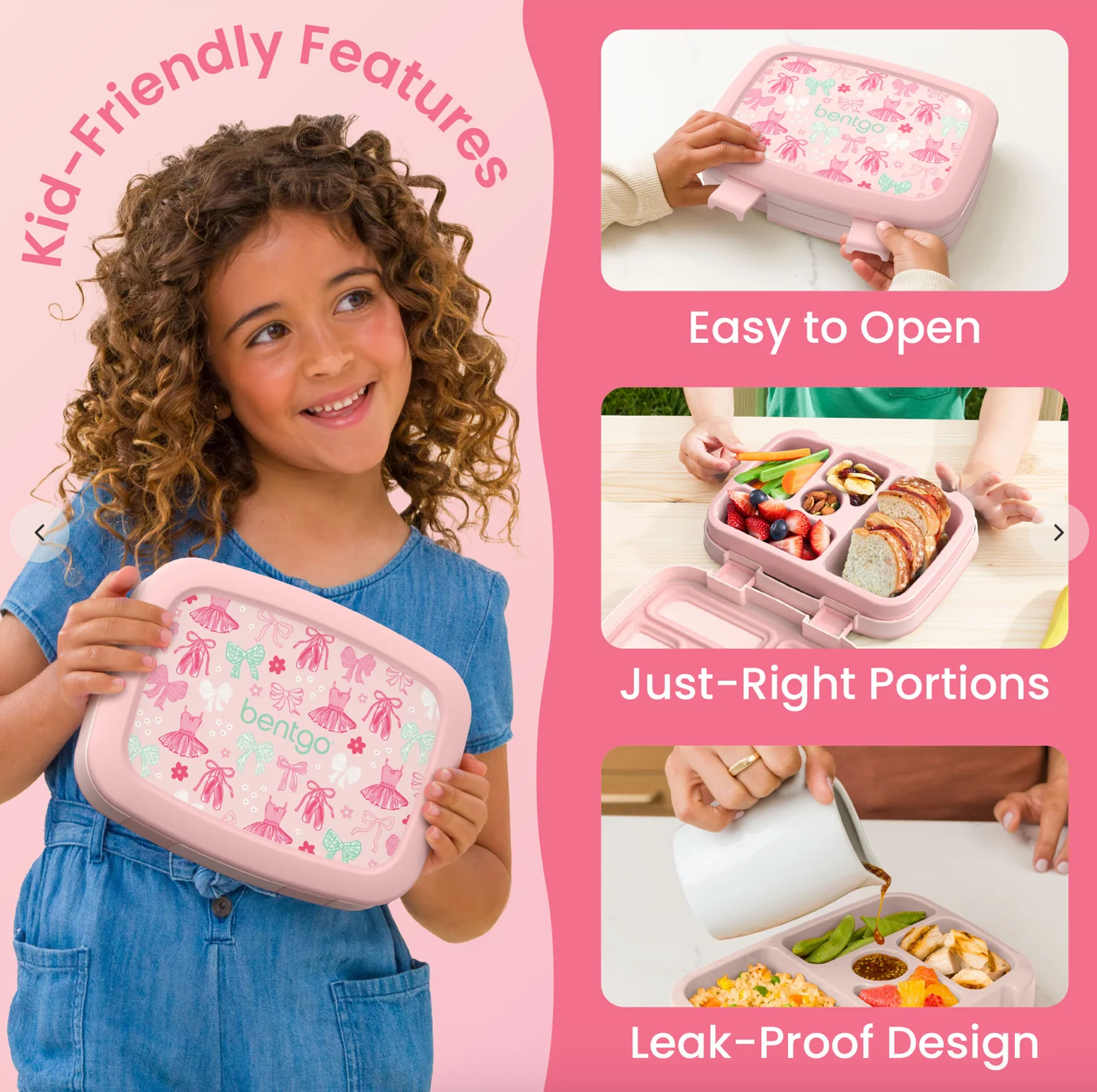 Bentgo + Bluey Kids Prints Lunch Box | Lonchera Bentgo | Ballet and Bows 🩰