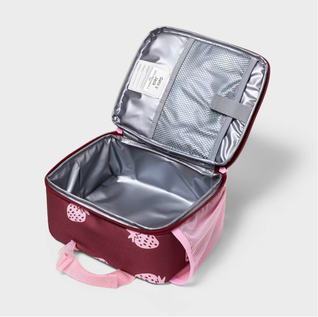Insulated Lunch Bag - Cat & Jack™ Strawberry 🍓 | Lonchera insulada