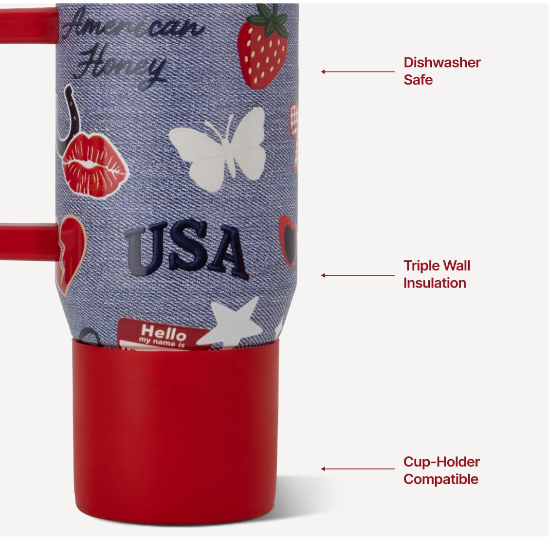 American Honey 🦋| Hydrojug Traveler 591 ml | 20 oz