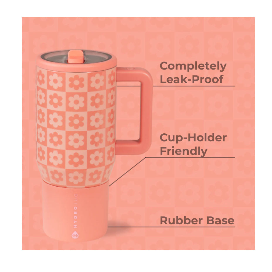 Daisy Checkers| Hydrojug Traveler 591 ml | 20 oz