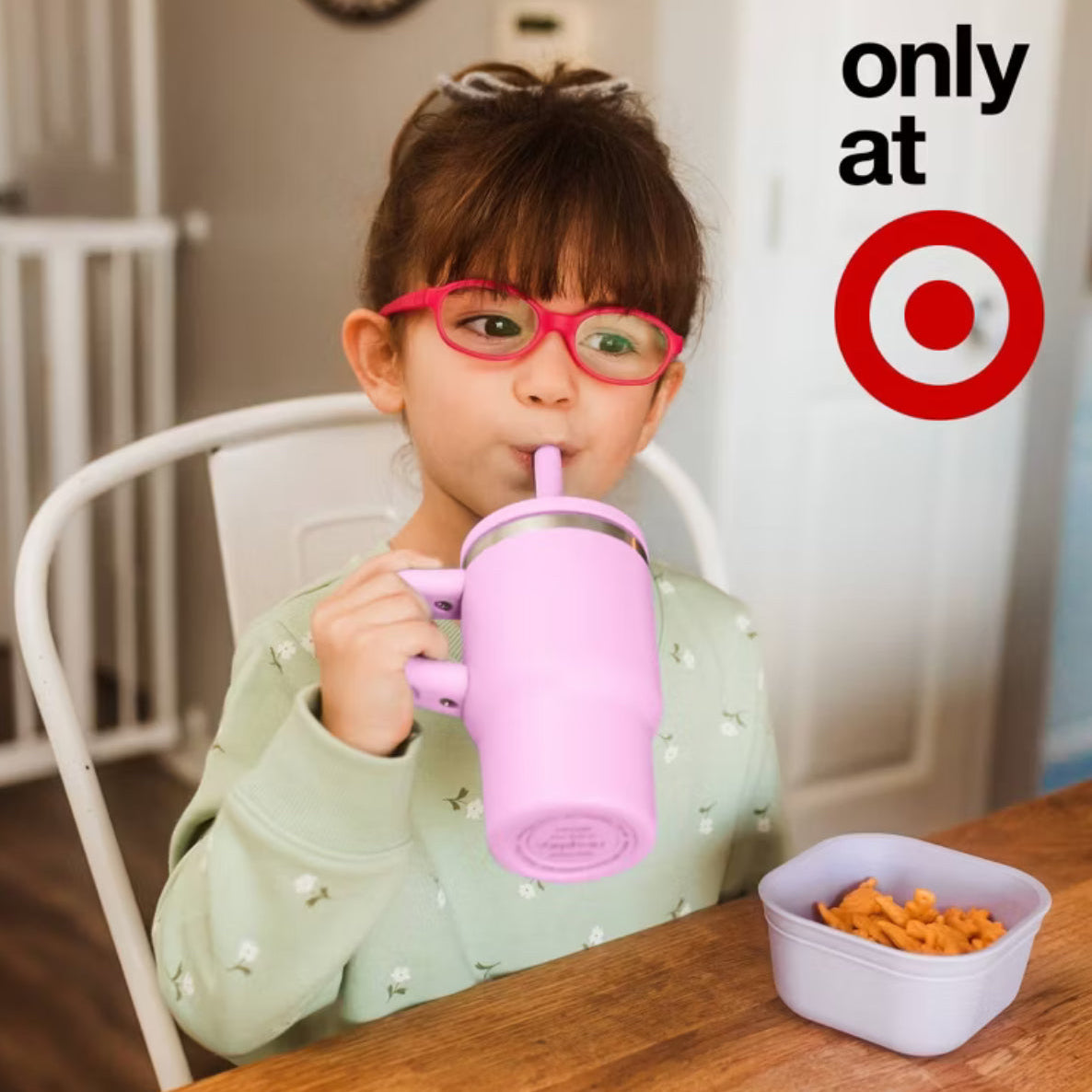 Re-Play Tumbler para niños rosa