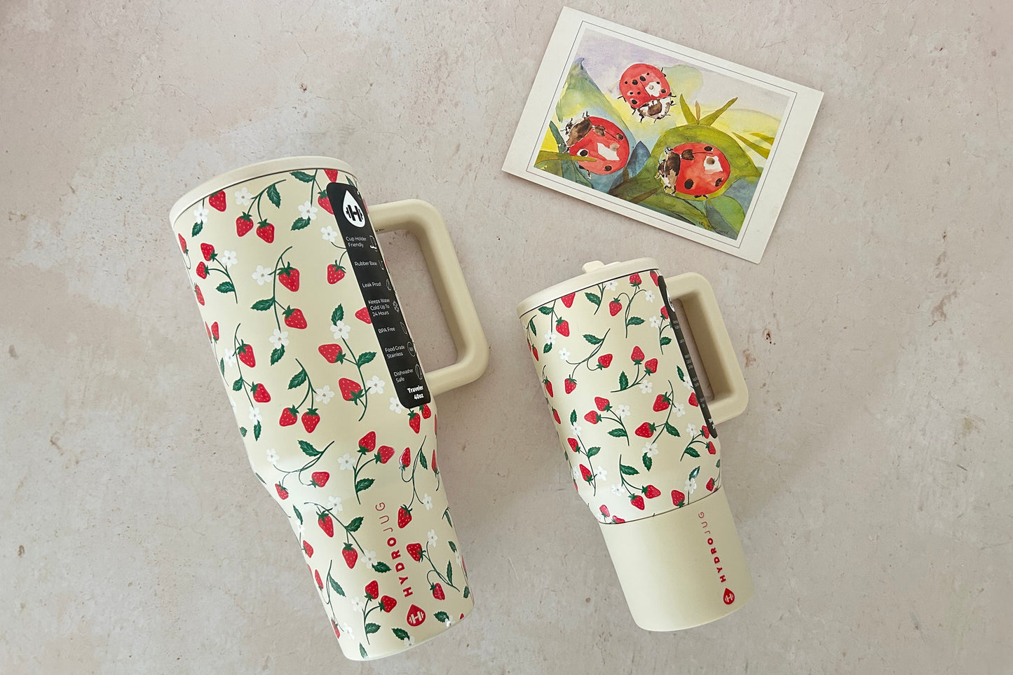 Cream Strawberry 🍓 | Hydrojug 1.2 l | 40 oz