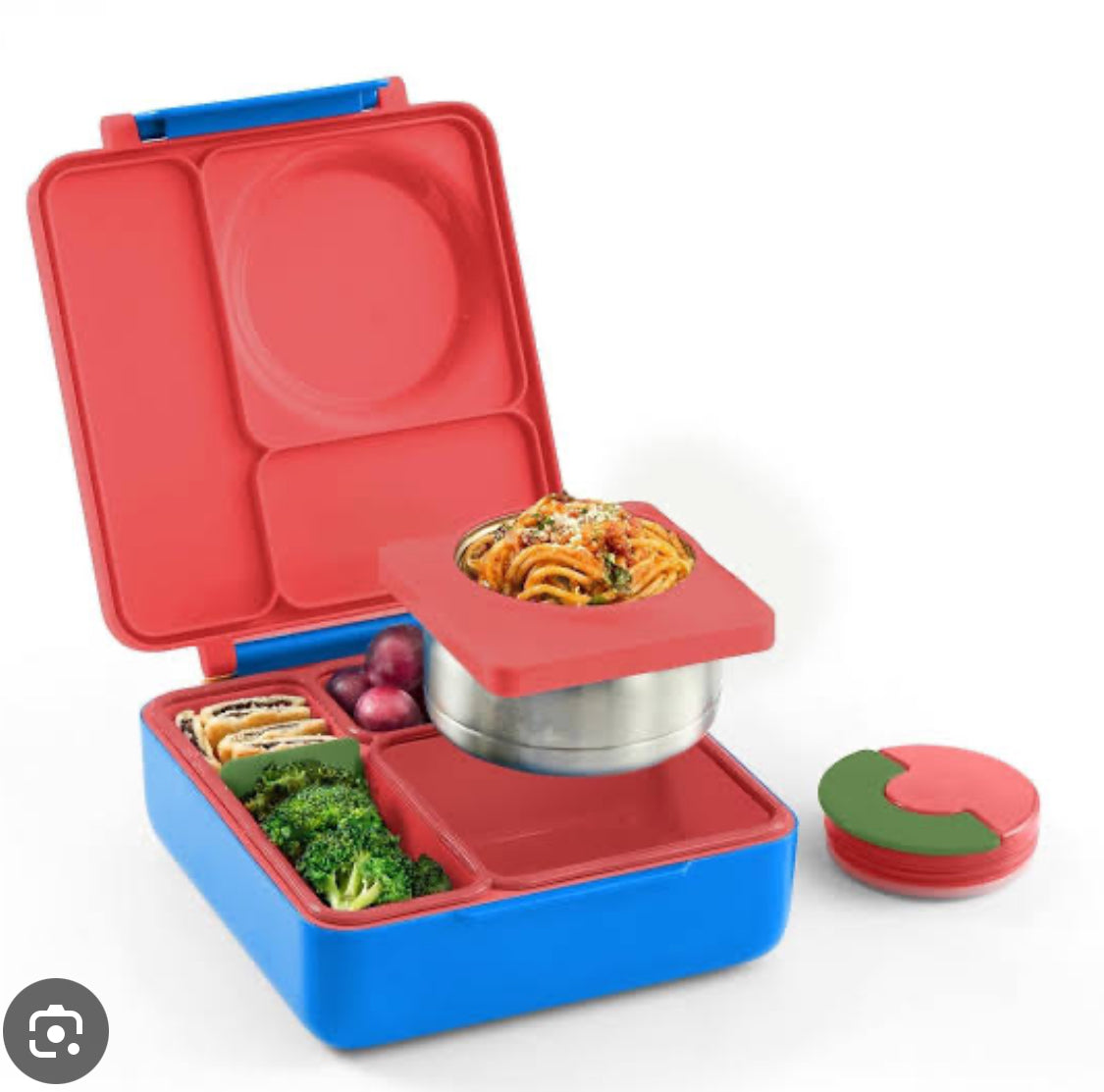 Lonchera Omie box roja