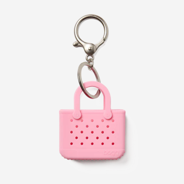 Blowing Pink Bubbles 🌸 | Tiny Tote Keychain | Bogg
