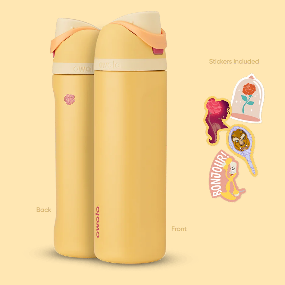 Belle 👑 | Owala FreeSip Disney Princess 710 ml | 24oz