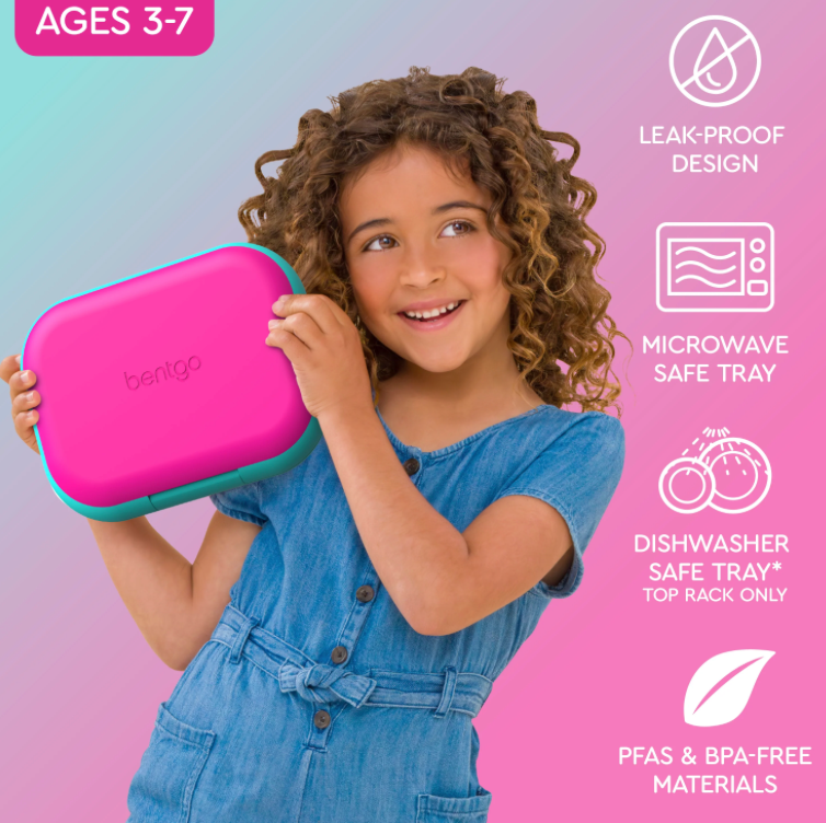 Fuchsia/Teal 💜| Bentgo Chill Kids Lunch Box
