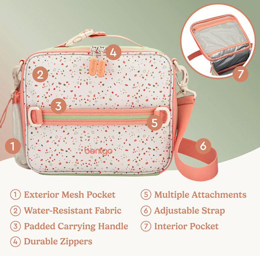 Geo Speckle ✨| Bentgo Kids Whimsy & Wonder Prints Lunch Bag