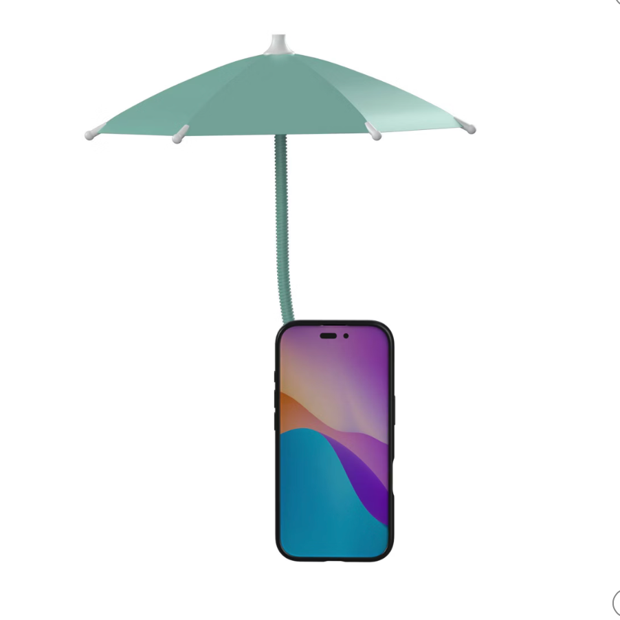 GEMS Magnetic Phone Umbrella | Mint Green 🌱