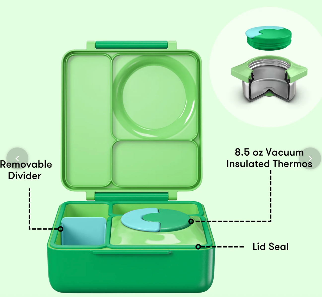Lonchera OmieBox | Apple Green 🍏