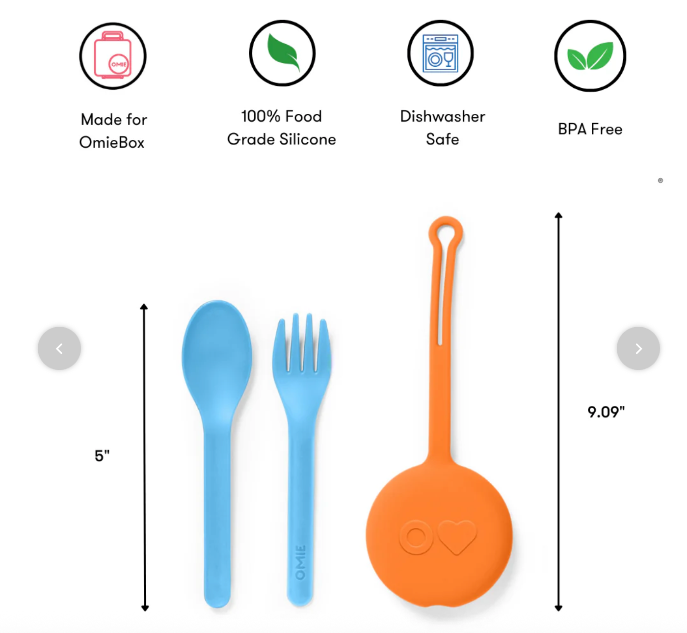OmiePod Naranja 🍊| Utensilios