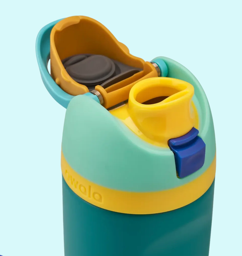 Splishy Splashy 🐸 | Owala Kids' FreeSip 473 ml | 16 oz