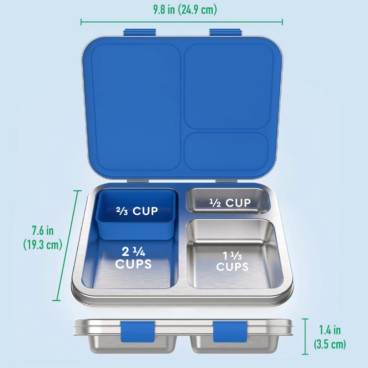 Blue 💙| Bentgo Kids Stainless Steel Lunch Box