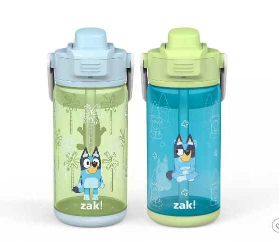 Set 2 Vasos con popote Zak - Bluey