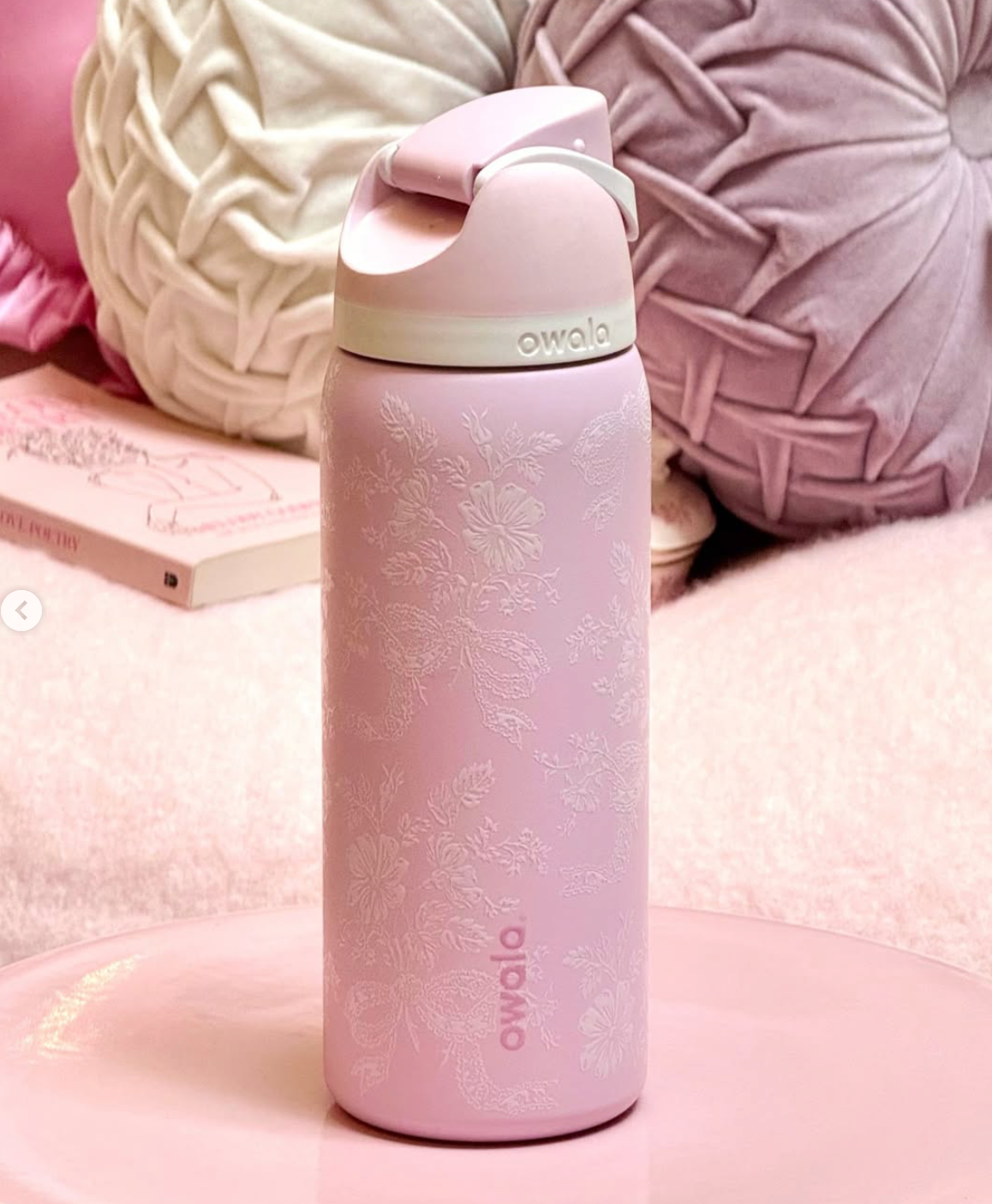 Ribbon Toile 🎀 | Owala UO Exclusive FreeSip 946 ml | 32 oz