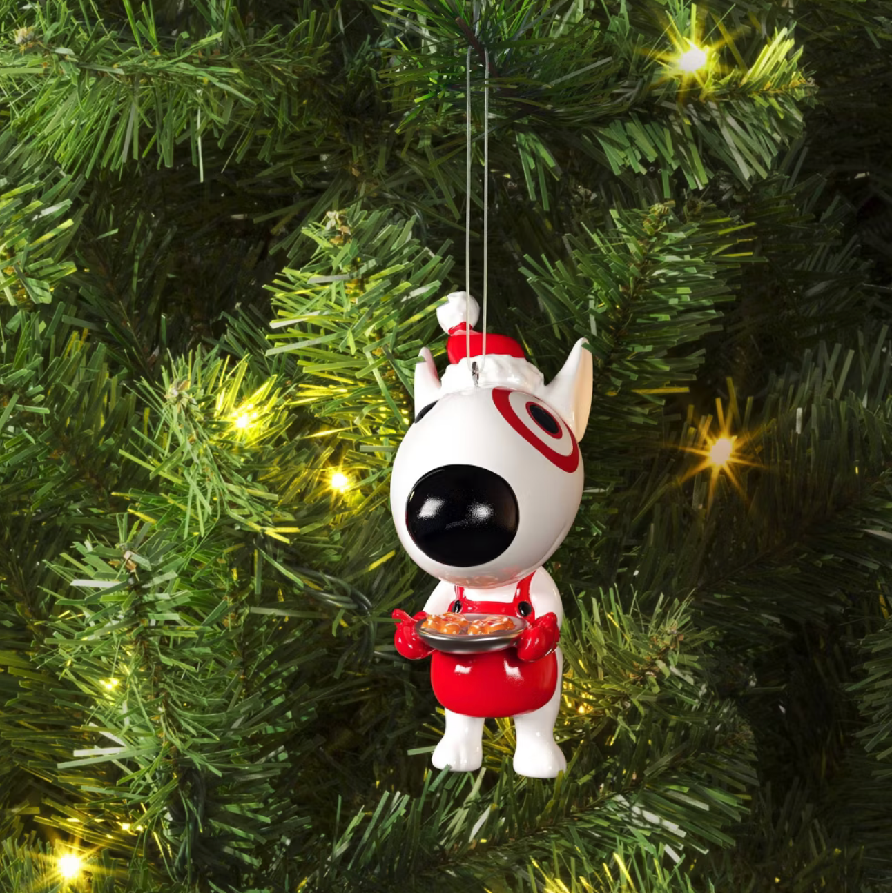 Christmas Bullseye Dog Ornament 🐶  | Ornamento Navideño perrito de Target