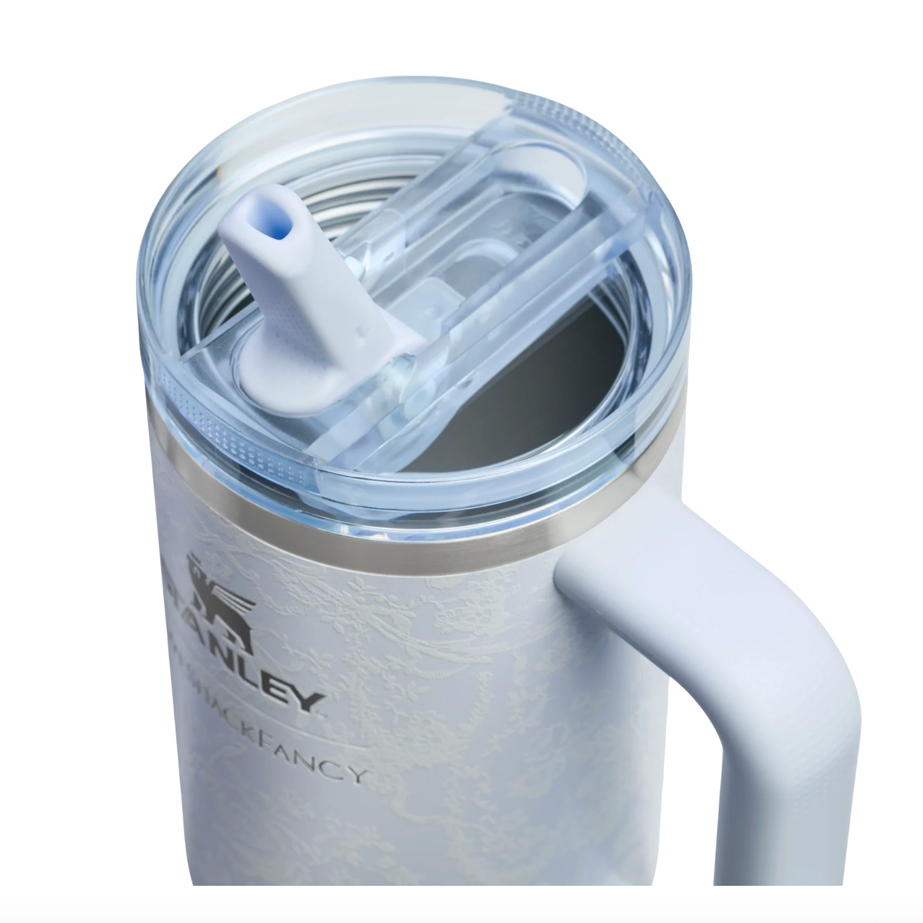 Toscana Toile Alpine Blue 🦋 | Stanley 1913 x LoveShackFancy Holiday Quencher ProTour Flip Straw Tumbler | 30 oz, 887 ml