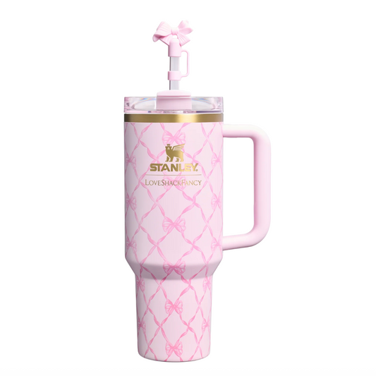 Stanley 1913 x LoveShackFancy Quencher H2.O FlowState™ Tumbler with Handle | 40 OZ