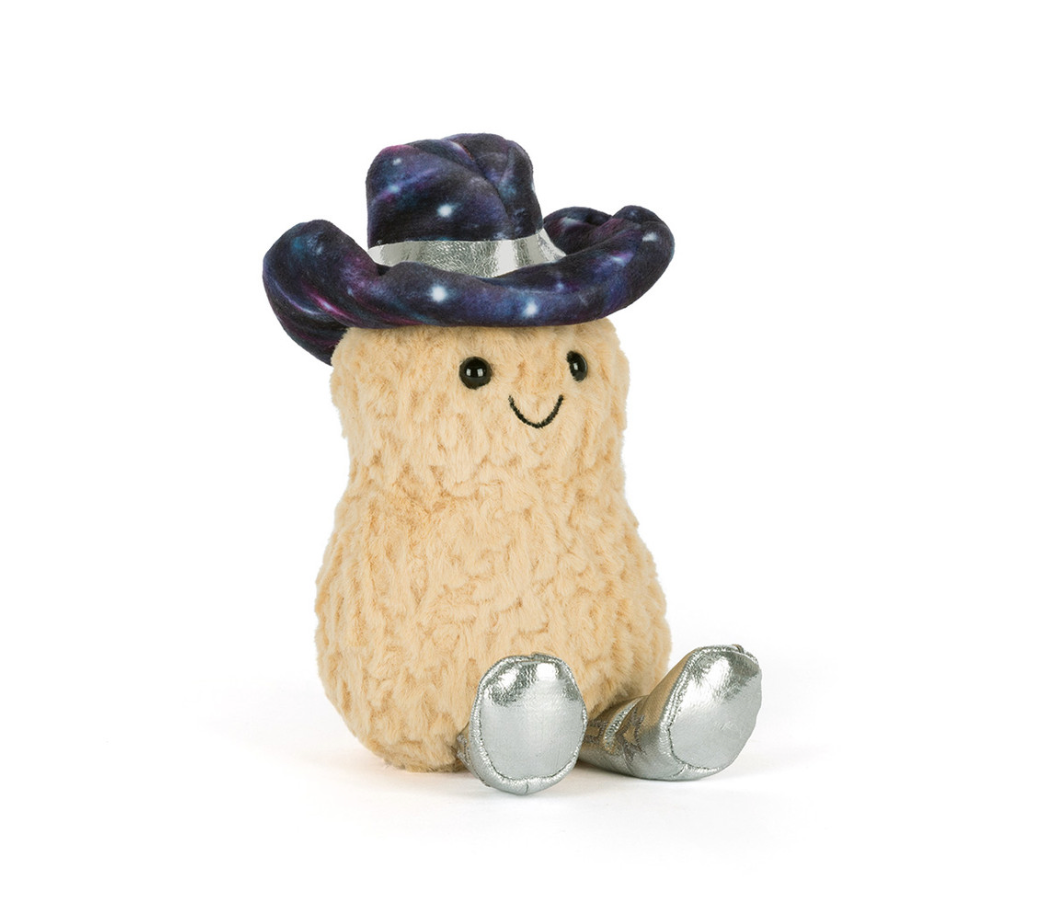 Jelly Cat | Peluche | Amuseables Peanut Space Rodeo Outfit 🚀