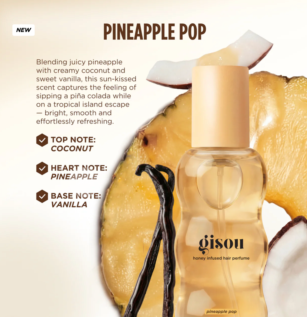 Honey infused hair perfume - Perfume para el cabello infusionado con miel | Pineapple Pop 🍍