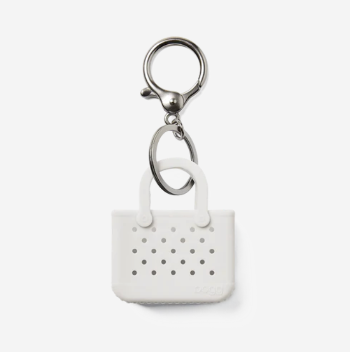 For shore white 🤍 | Tiny Tote Keychain | Bogg