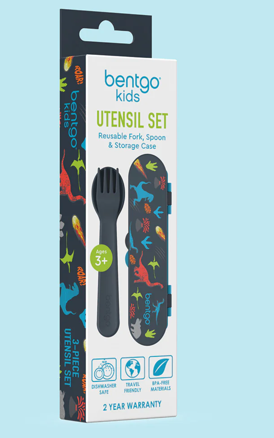 Cubiertos|Bentgo Kids Utensil Set 🦖
