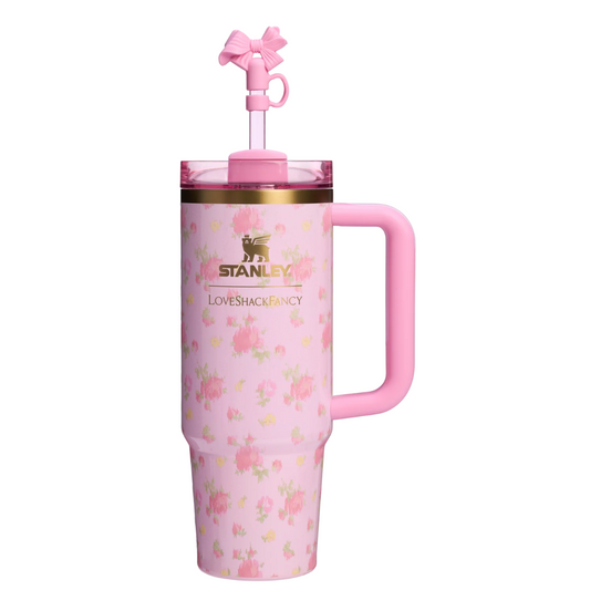 Stanley 1913 x LoveShackFancy Quencher H2.O FlowState™ Tumbler with Handle | 30 oz 🪷