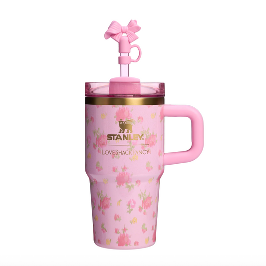 Stanley 1913 x LoveShackFancy Quencher H2.O FlowState™ Tumbler with Handle | 20 oz 🪷