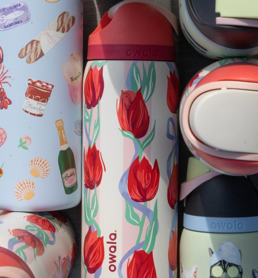 Tulip Bouquete 🌷 | Owala UO Exclusive FreeSip 946 ml | 32 oz