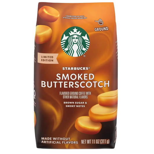Café molido y tostado de STARBUCKS - Smoked Butterscotch 🧈