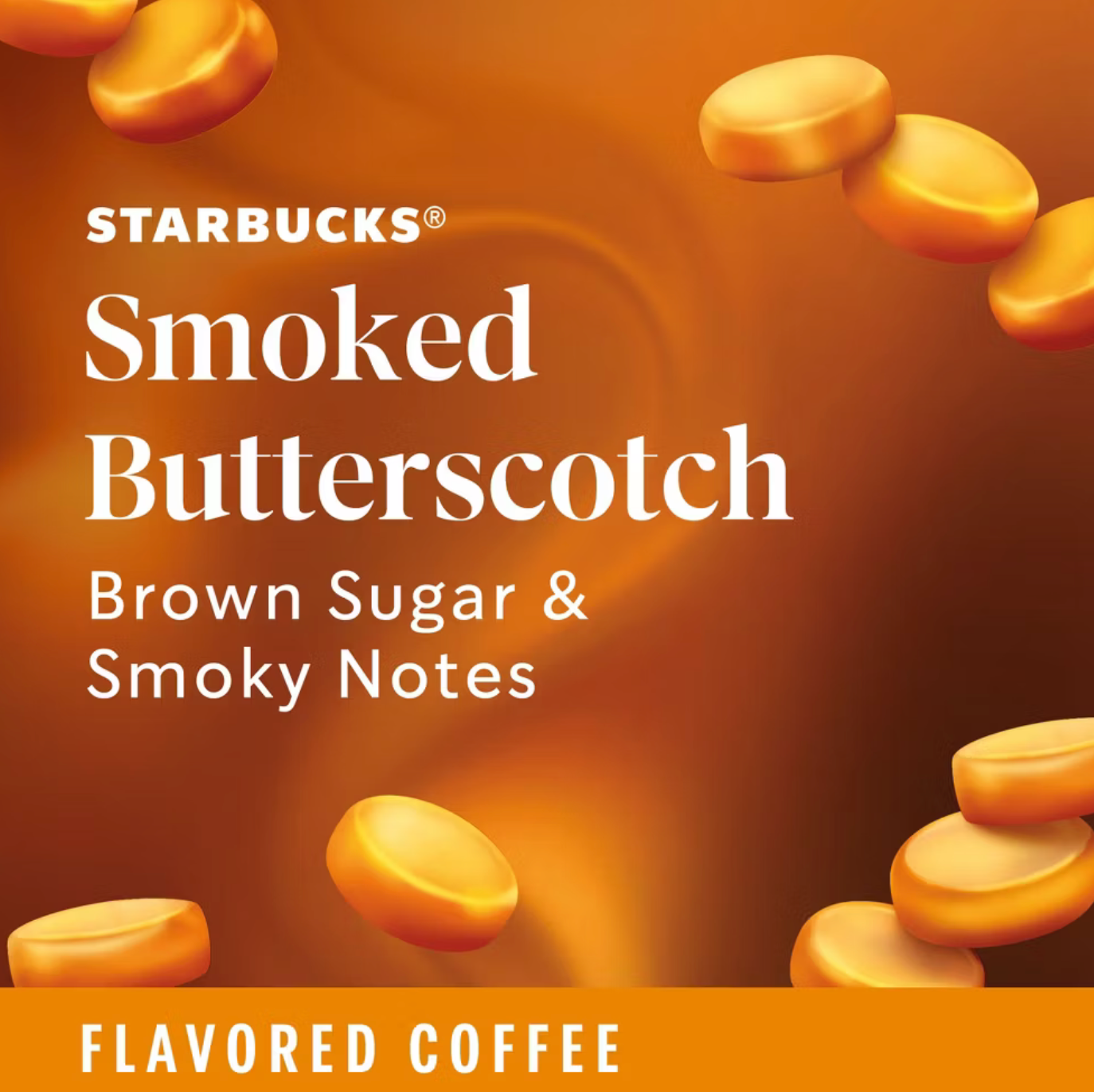 Café molido y tostado de STARBUCKS - Smoked Butterscotch 🧈