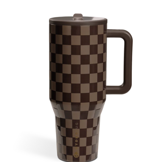 Autumn Checkers🤎|  Hydrojug Traveler   | 32 oz