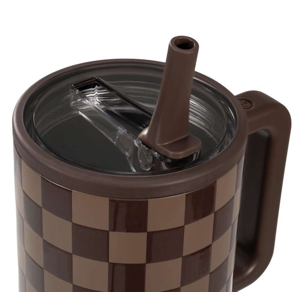 Autumn Checkers🤎|  Hydrojug Traveler   | 32 oz
