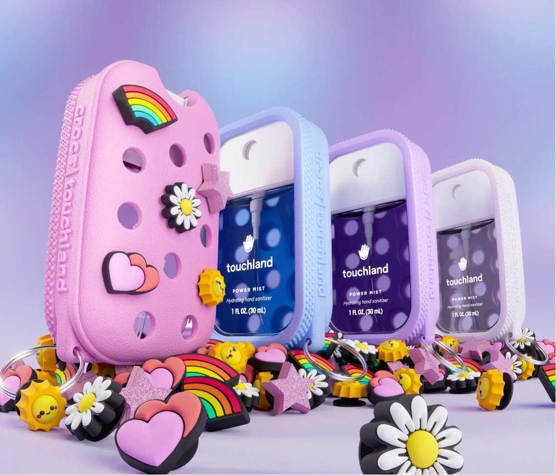 Crocs X Touchland |  Hand Mist Case | Sugar pop pink 🍬