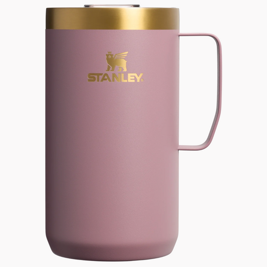 Stanley Stay Hot Camp Mug Cashmere | 709.76 ml | 24 oz ⚱️