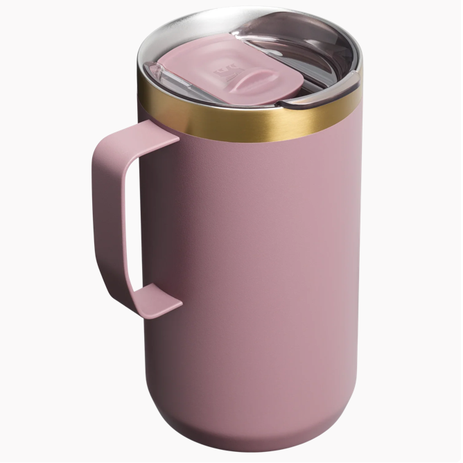 Stanley Stay Hot Camp Mug Cashmere | 709.76 ml | 24 oz ⚱️