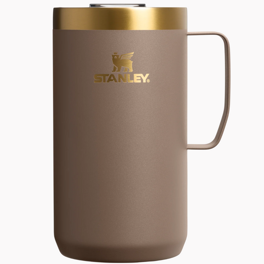 Stanley Stay Hot Camp Mug Espresso Gold | 709.76 ml | 24 oz ☕️