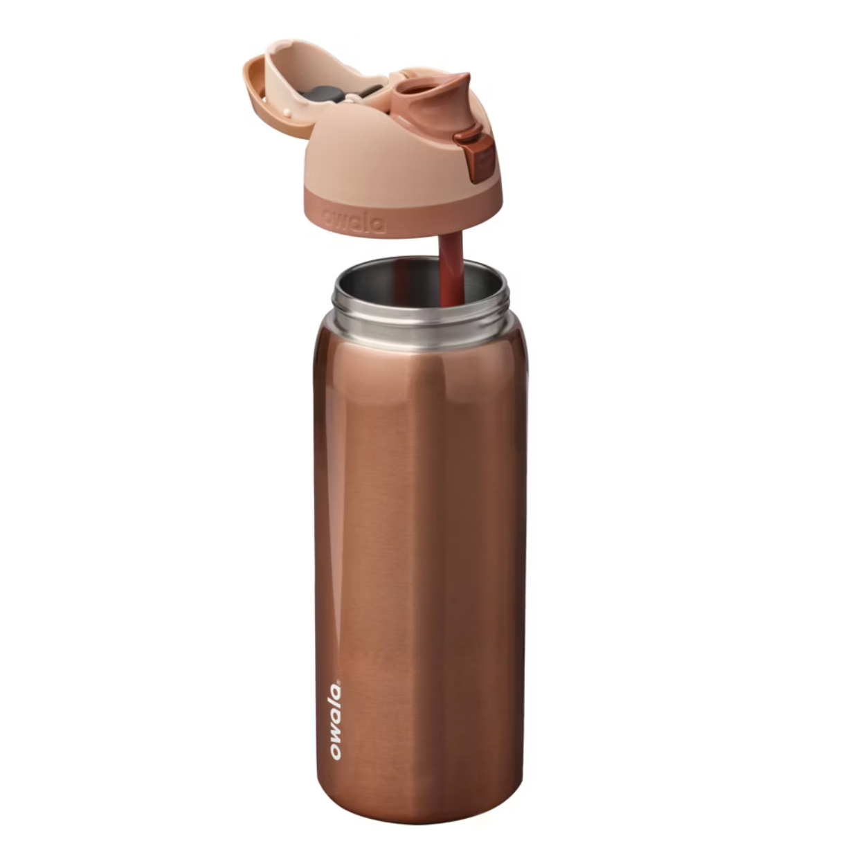 Metallic Rose Gold ✨ |Owala FreeSip 946 ml | 32 oz