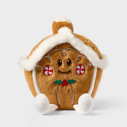 Gigglescape | Gingerbread house plush | Peluche de casita de Jengibre 🍪 |