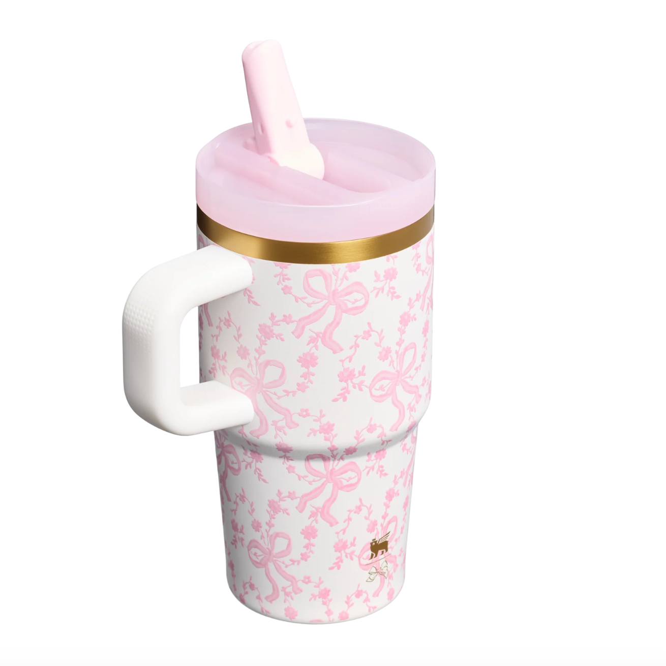 Coquette Bow Chantilly 🌸 | Stanley 1913 x LoveShackFancy Holiday Quencher ProTour Flip Straw Tumbler | 20 oz | 591 ml