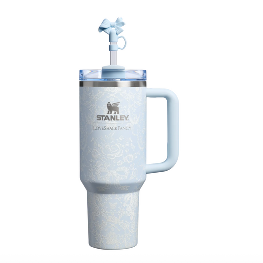Stanley 1913 x LoveShackFancy Quencher H2.O FlowState™ Tumbler with Handle | 40 OZ